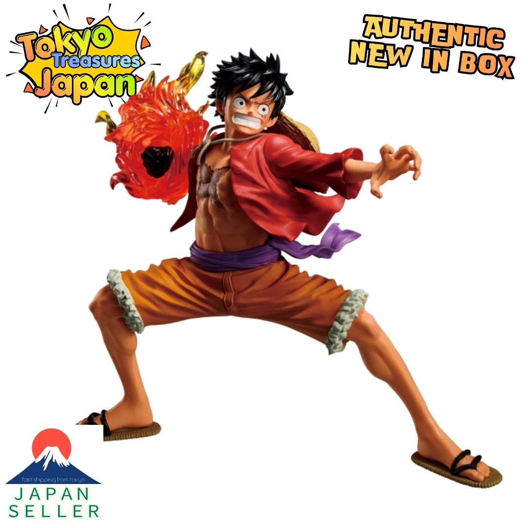 One Piece MAXIMATIC PLUS MONKEY.D.LUFFY II Authentic Japan Banpresto