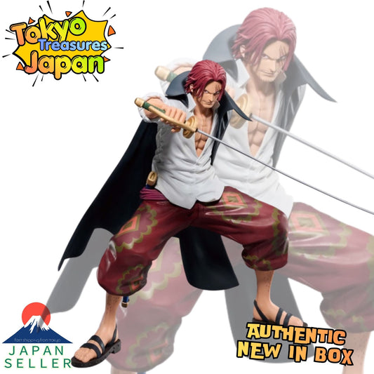 One Piece Grandista -SHANKS- II Figure Authentic Japanese Banpresto