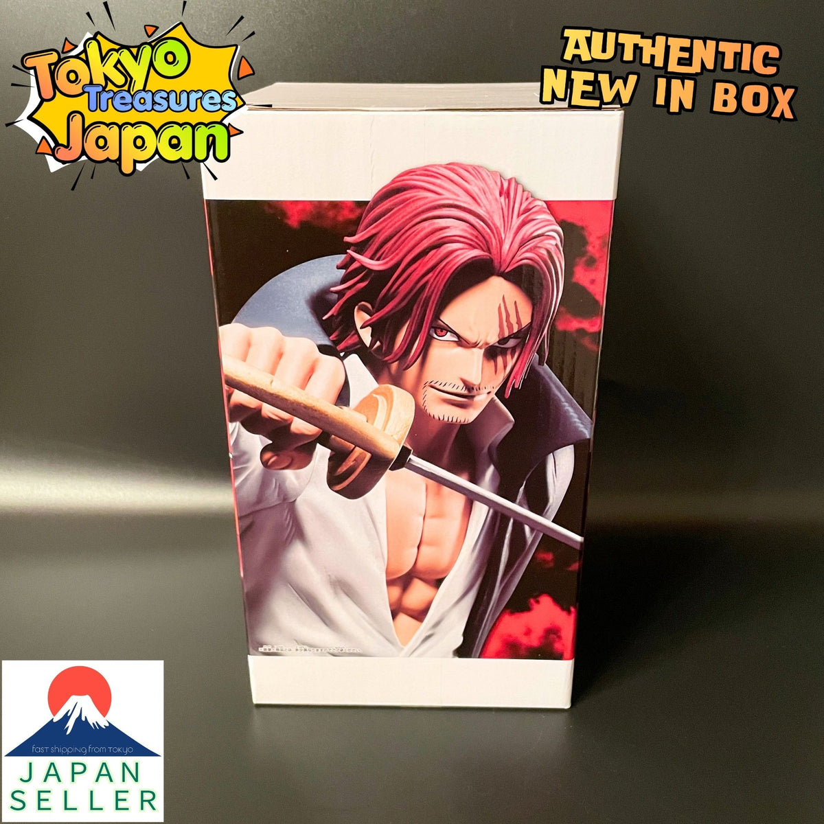 One Piece Grandista -SHANKS- II Figure Authentic Japanese Banpresto