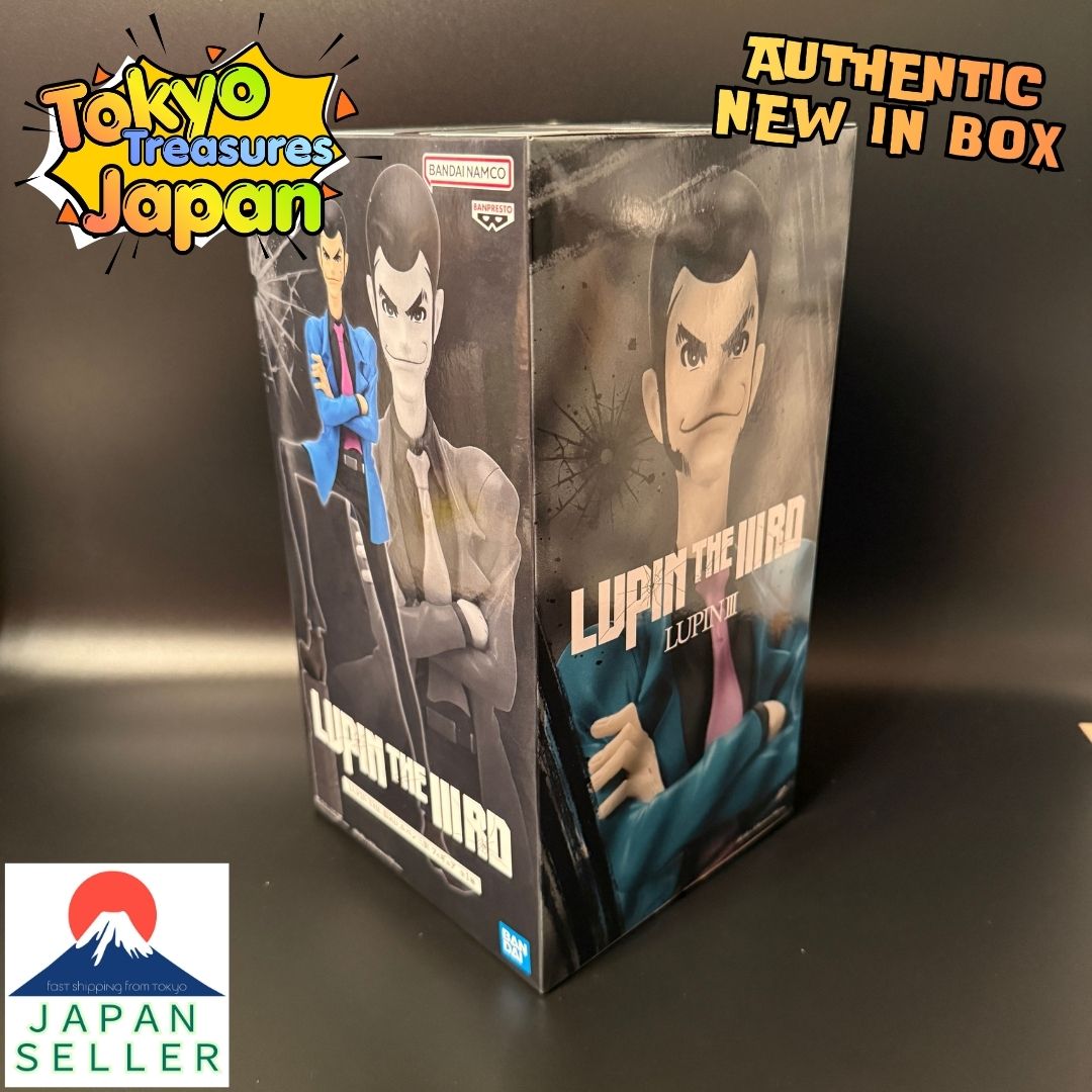 LUPIN THE ⅢRD Lupin III Figure Authentic Japan Anime Banpresto