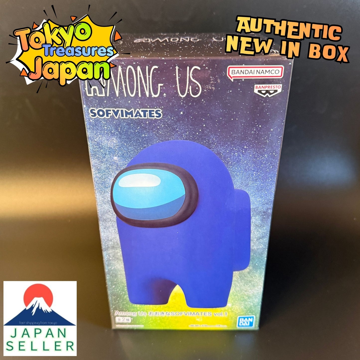 Among Us Big SOFVIMATES vol.1 (Blue) Authentic Japan