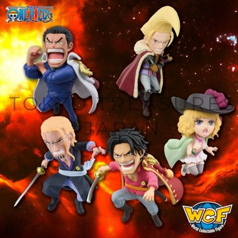 One Piece World Collectable Figure-God Valley Incident 1-Set of 5-Banpresto