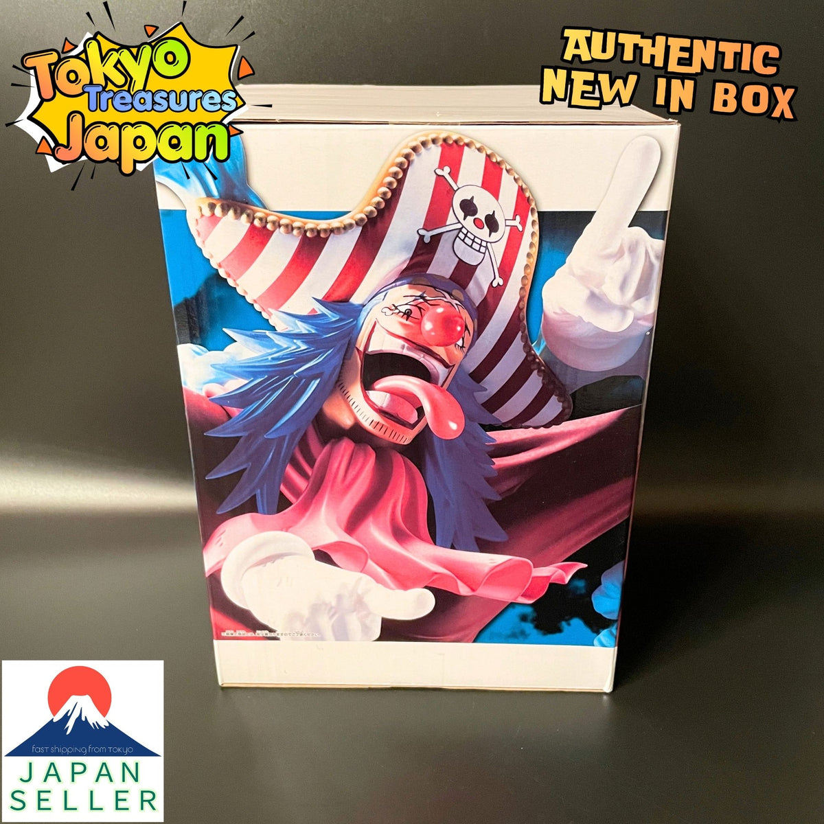 One Piece Grandista - BUGGY - Figure Authentic Japanese Banpresto