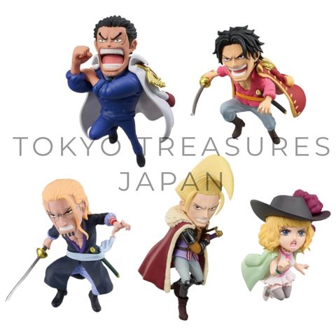 One Piece World Collectable Figure-God Valley Incident 1-Set of 5-Banpresto