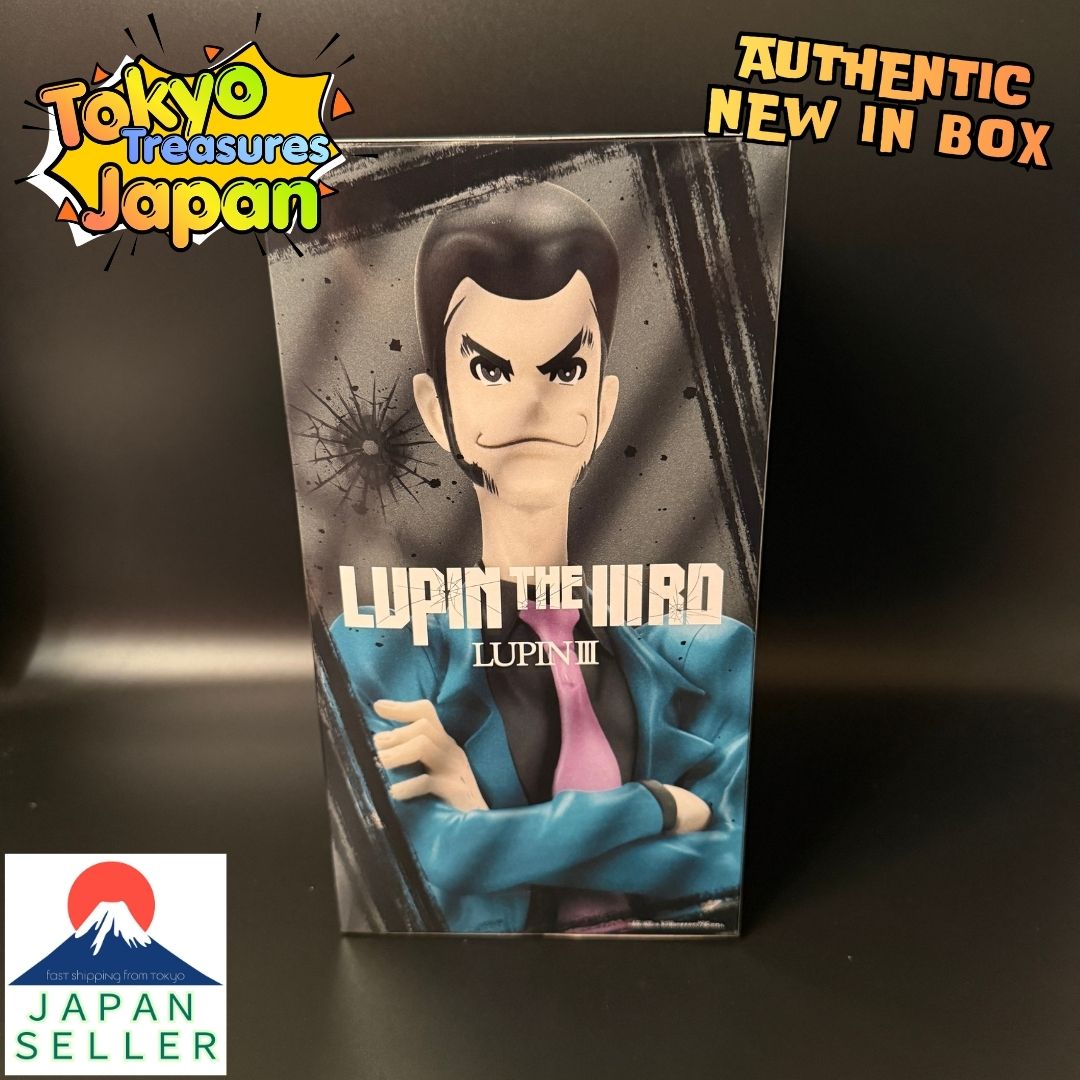 LUPIN THE ⅢRD Lupin III Figure Authentic Japan Anime Banpresto