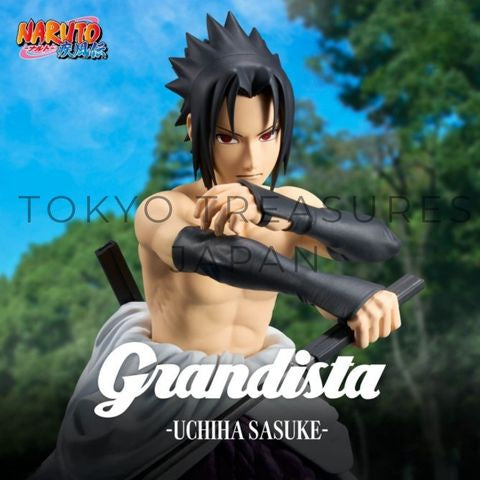 NARUTO Shippuden Grandista -UCHIHA SASUKE-Authentic Japan Banpresto