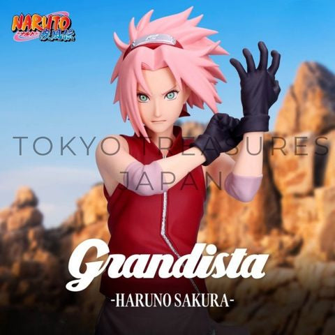 NARUTO Shippuden Grandista -HARUNO SAKURA-Authentic Japan Banpresto