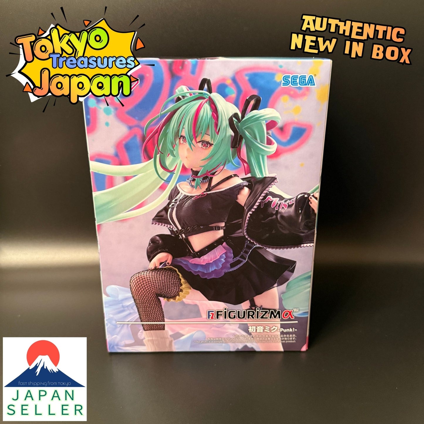 Hatsune Miku Series FIGURIZMα “Hatsune Miku”-Punk!-Authentic Japan