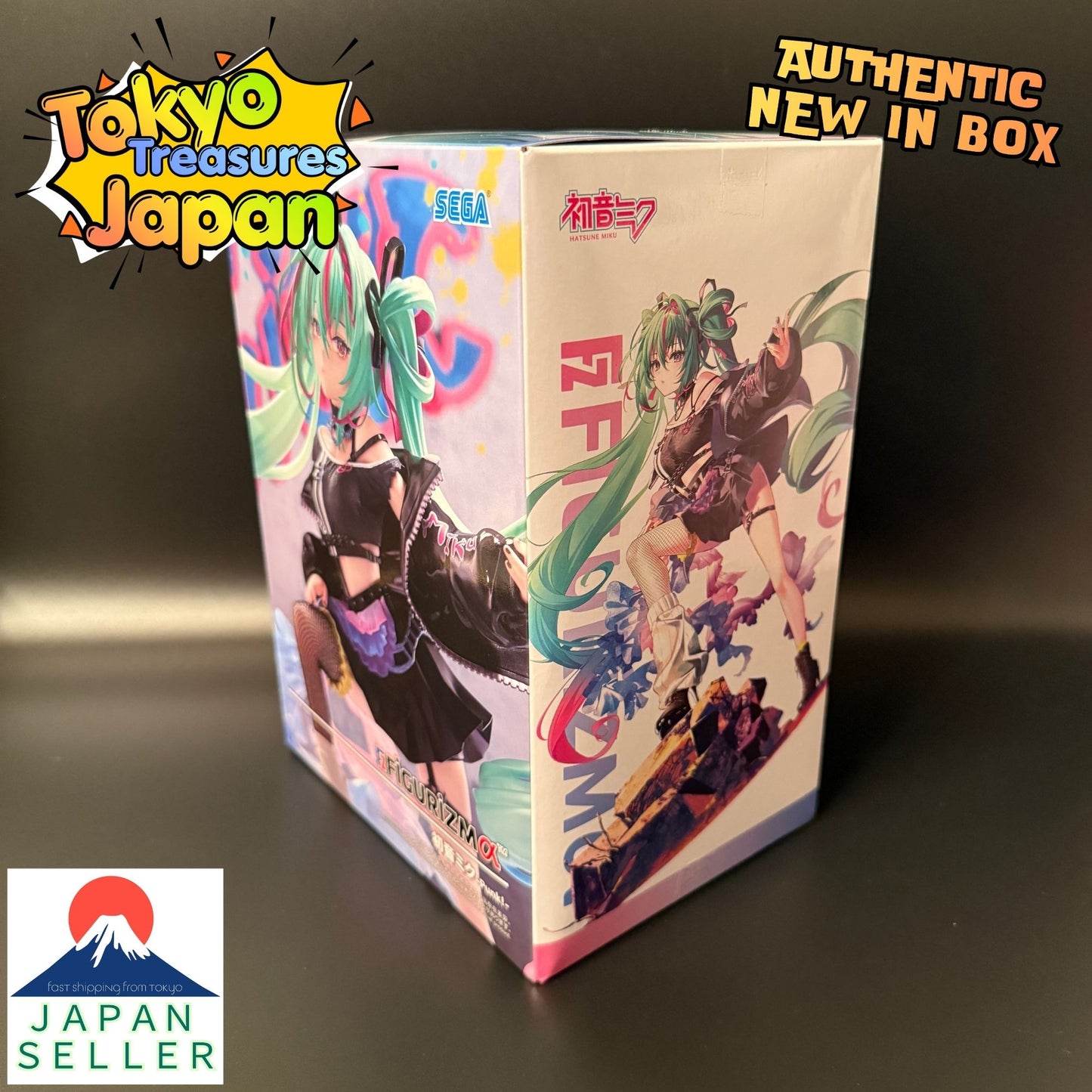 Hatsune Miku Series FIGURIZMα “Hatsune Miku”-Punk!-Authentic Japan