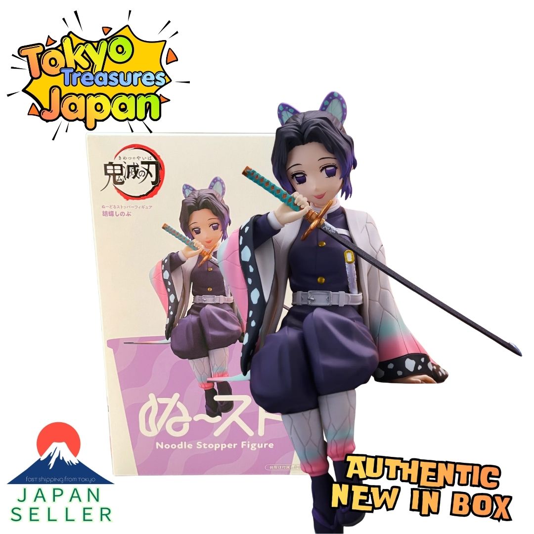 Demon Slayer: Kimetsu no Yaiba - Noodle Stopper Figure: Shinobu Kocho Authentic