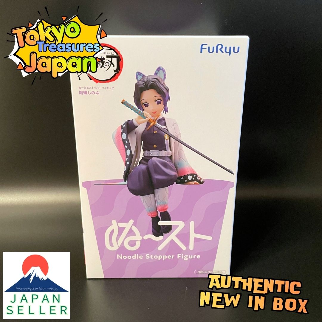 Demon Slayer: Kimetsu no Yaiba - Noodle Stopper Figure: Shinobu Kocho Authentic