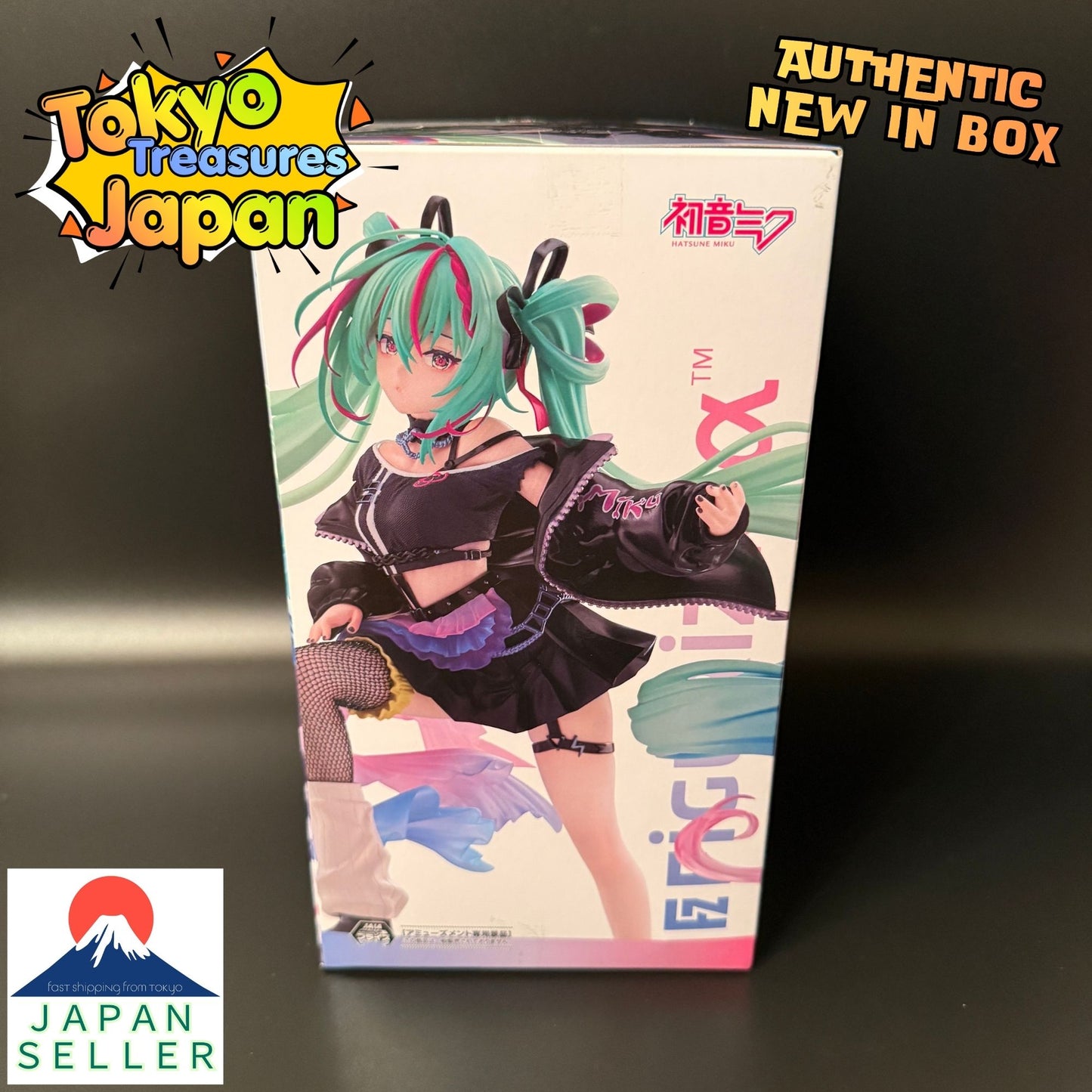 Hatsune Miku Series FIGURIZMα “Hatsune Miku”-Punk!-Authentic Japan