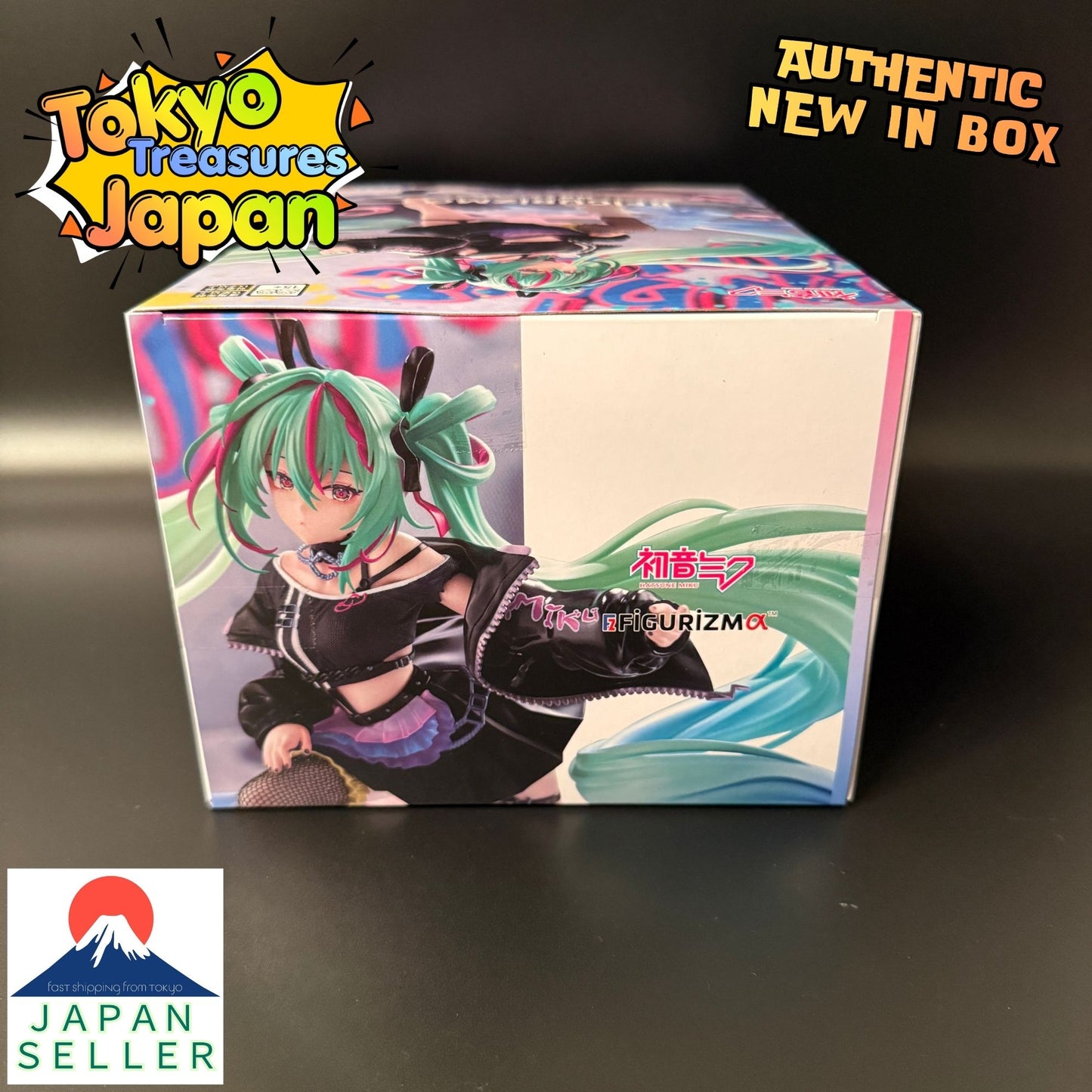Hatsune Miku Series FIGURIZMα “Hatsune Miku”-Punk!-Authentic Japan