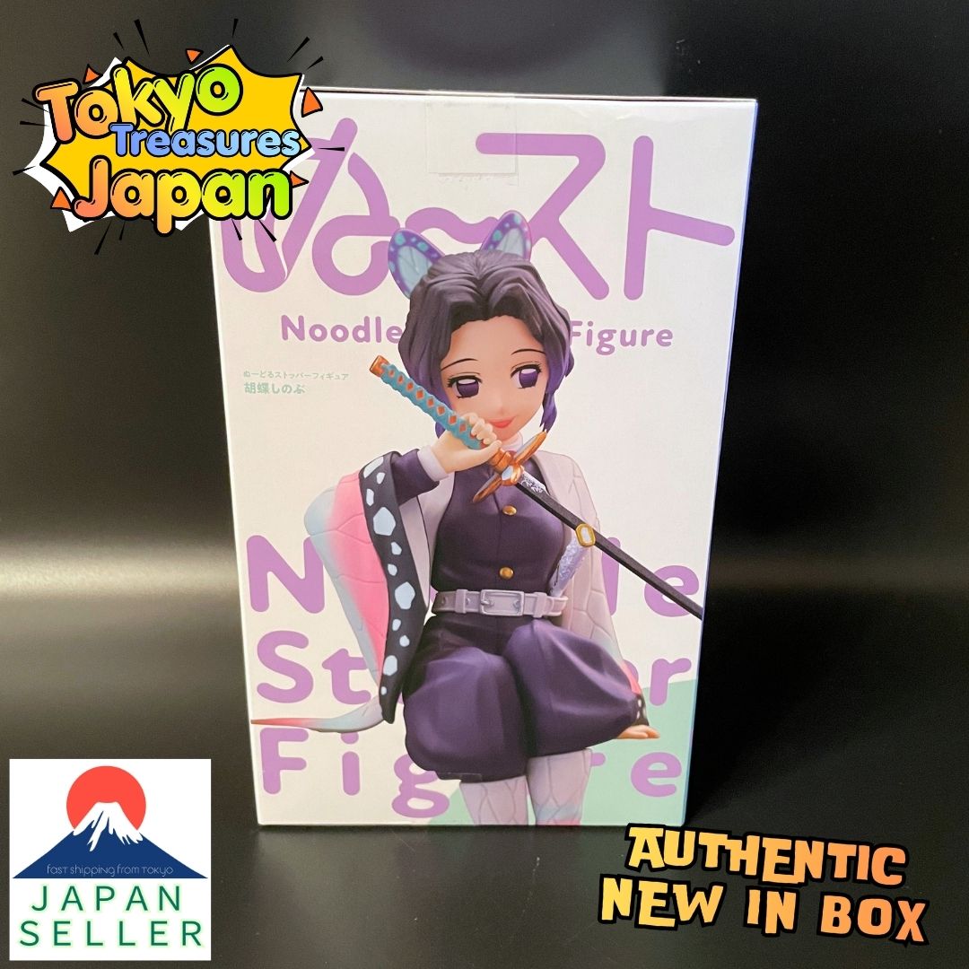 Demon Slayer: Kimetsu no Yaiba - Noodle Stopper Figure: Shinobu Kocho Authentic