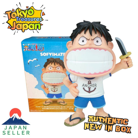 One Piece Big SOFVIMATES Monkey D. Luffy "I'm not just playing around!!"