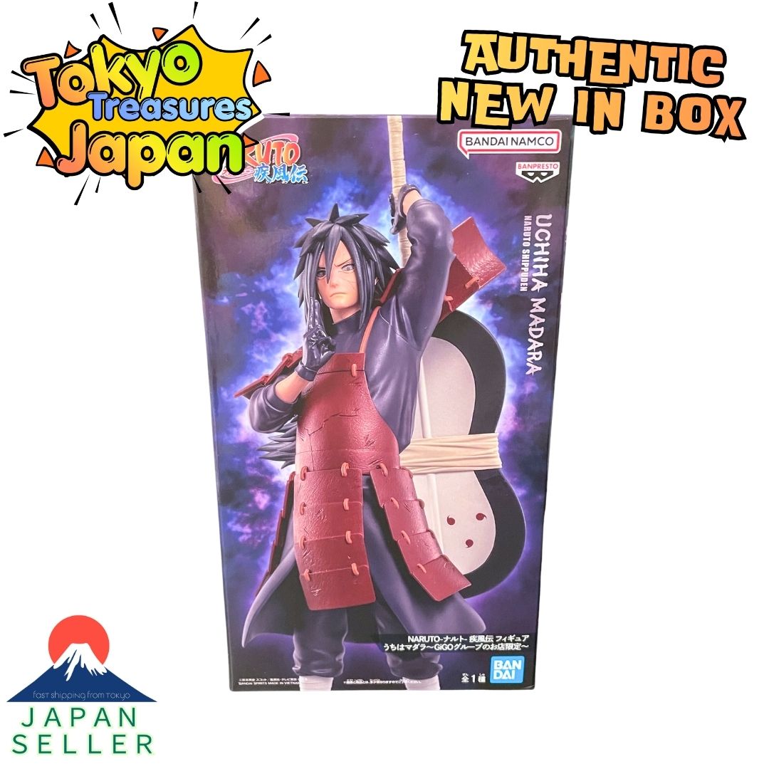 NARUTO: Shippuden Figure - Madara Uchiha GiGO Exclusive Authentic Japanese