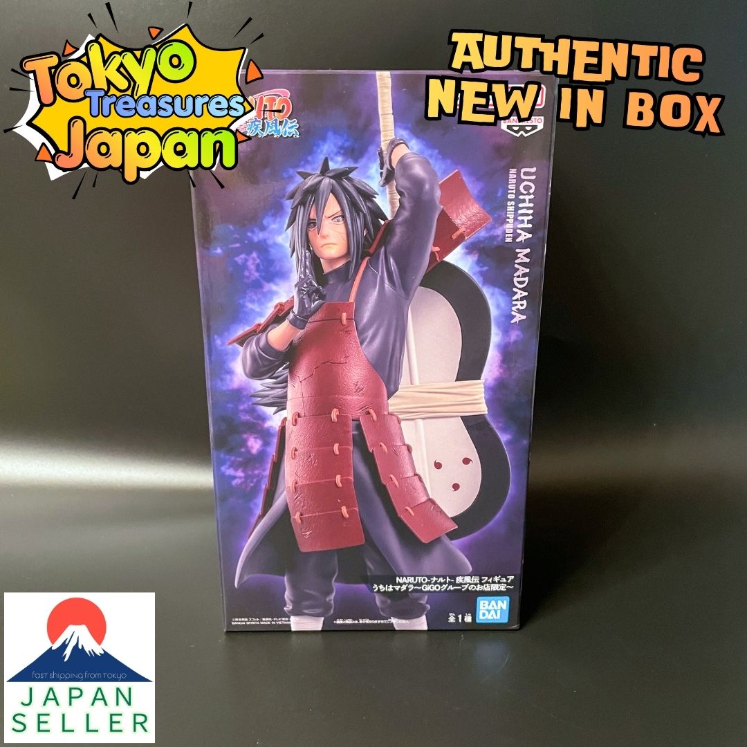 NARUTO: Shippuden Figure - Madara Uchiha GiGO Exclusive Authentic Japanese