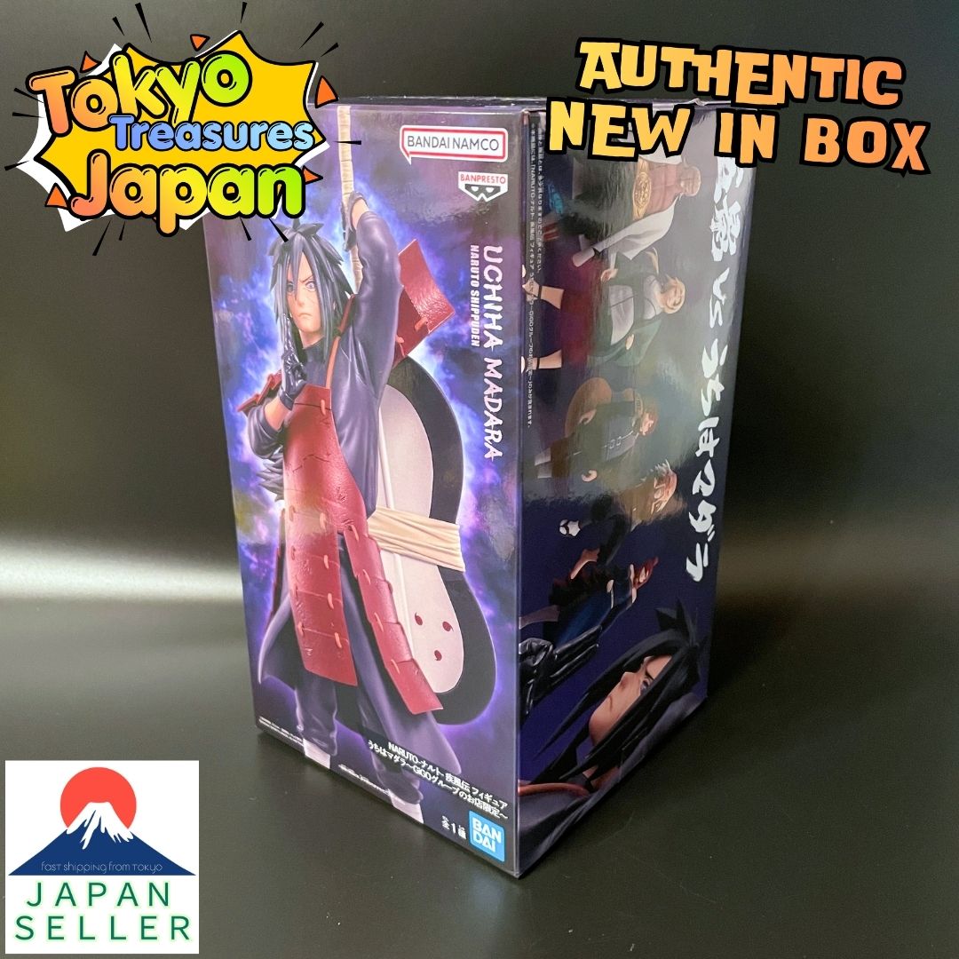 NARUTO: Shippuden Figure - Madara Uchiha GiGO Exclusive Authentic Japanese