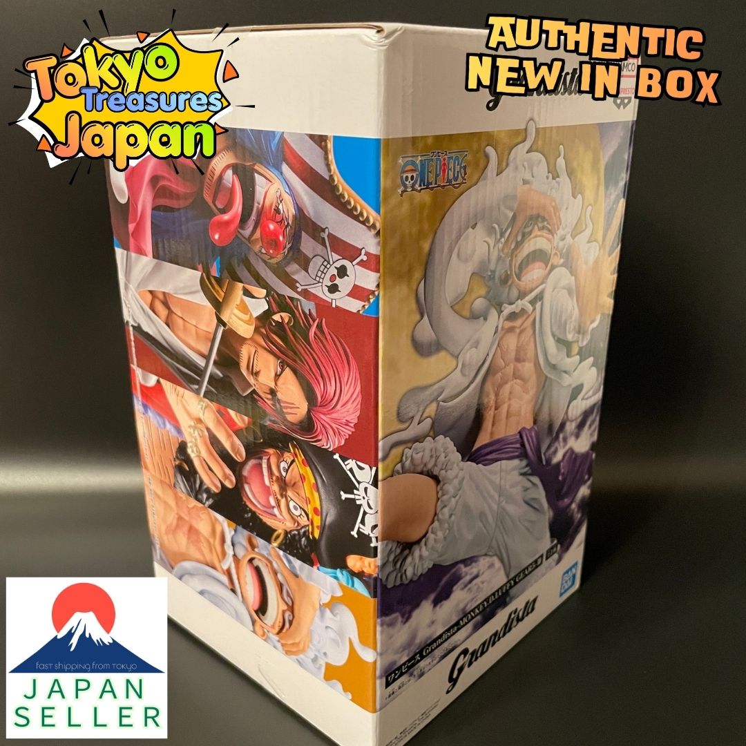One Piece Grandista - MONKEY.D.LUFFY GEAR5-III Authentic Japanese