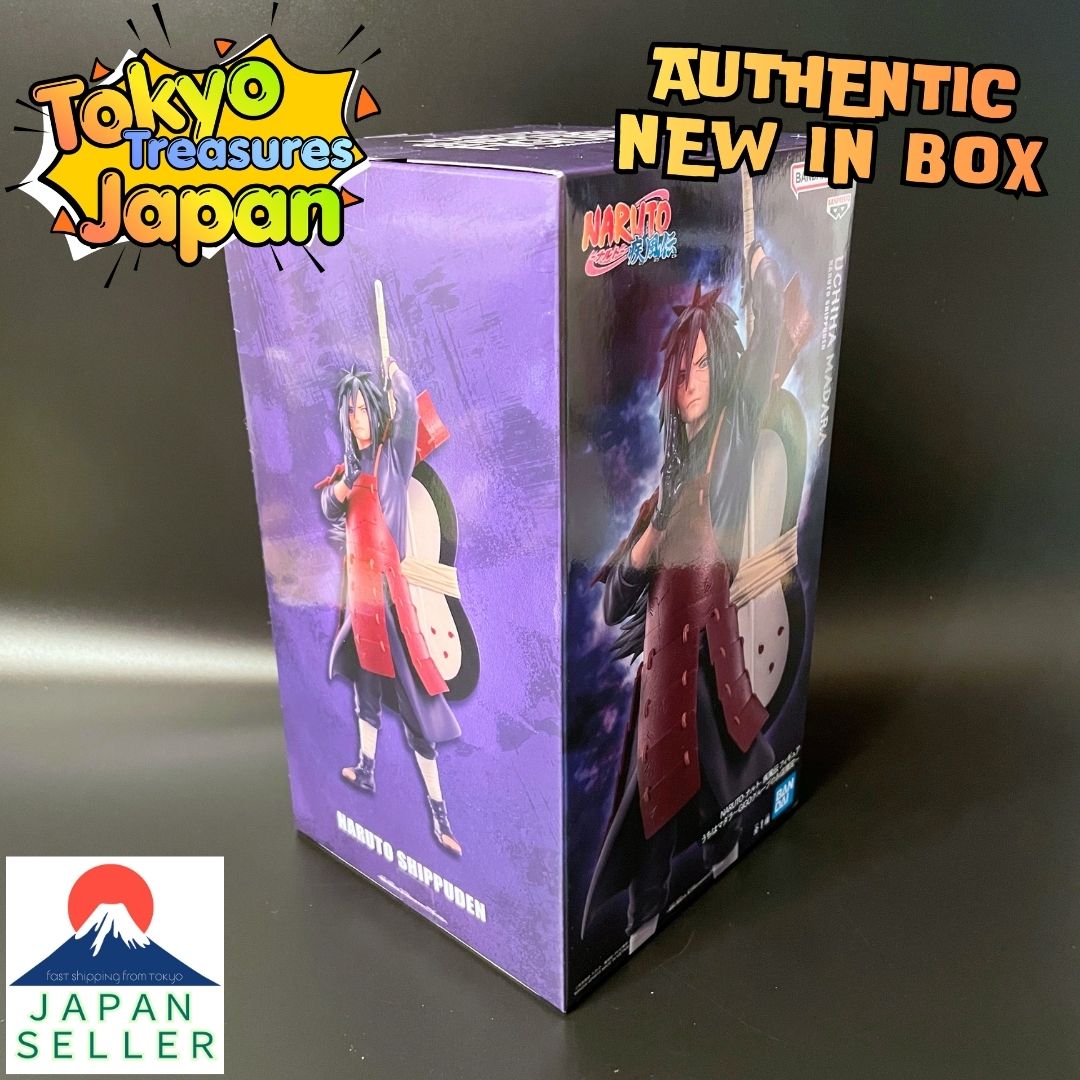 NARUTO: Shippuden Figure - Madara Uchiha GiGO Exclusive Authentic Japanese