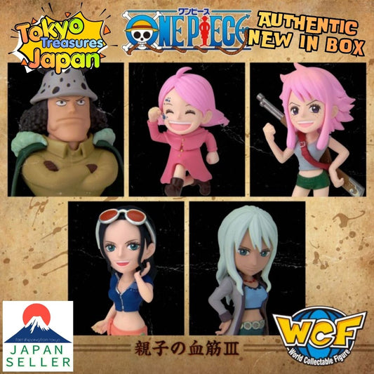 One Piece World Collectable Figure - Parent-Child Bloodline III - 5-Figure Set