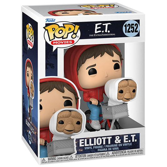 ★アメリカ直輸入★POP! MOVIES ICONS VINYL FIGURE ELLIOTT & E.T. 【FUNKO】