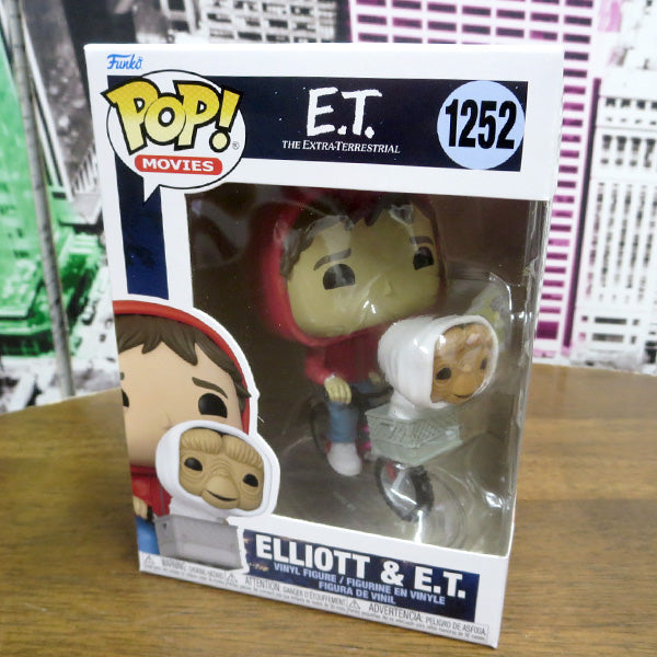 ★アメリカ直輸入★POP! MOVIES ICONS VINYL FIGURE ELLIOTT & E.T. 【FUNKO】