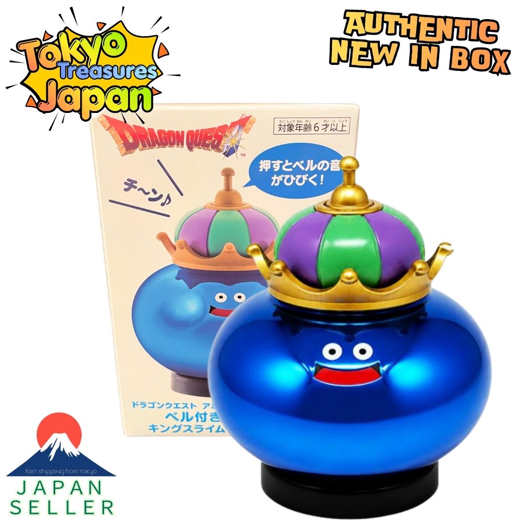 Dragon Quest AM Figure with Bell: King Slime Authentic Japanese