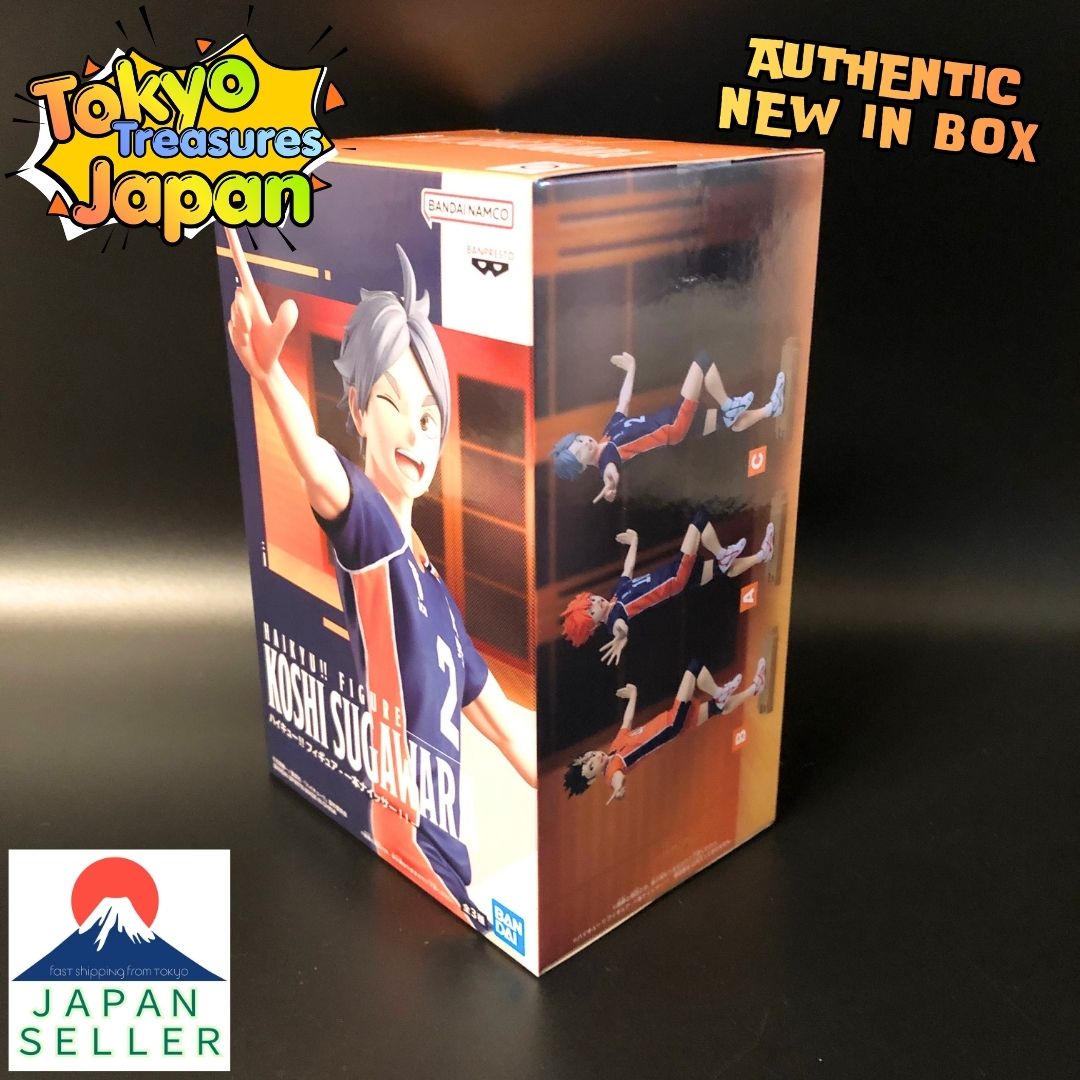 Haikyu!! Figure Ippon Nice! ! Koushi Sugawara Authentic Japanese Banpresto