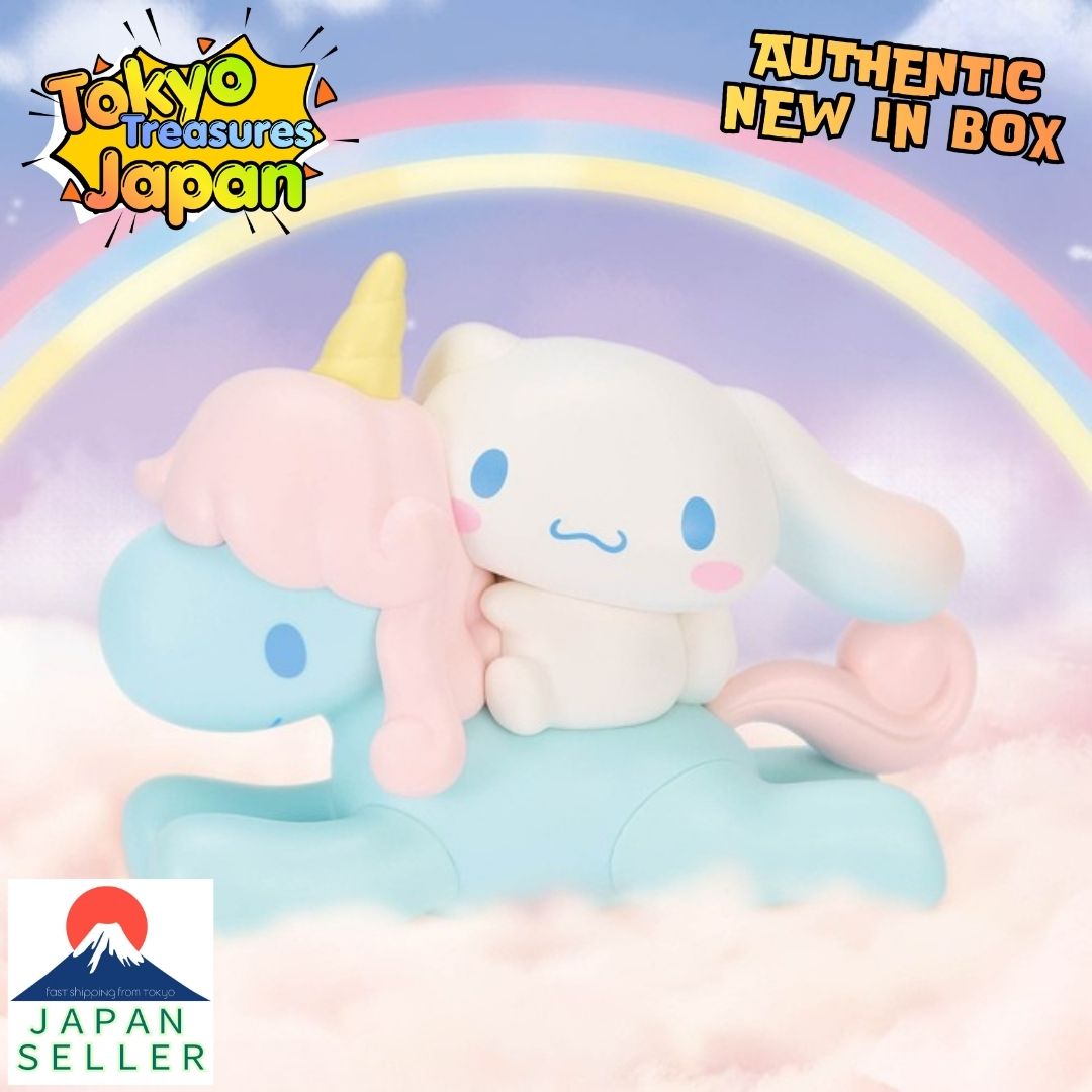 Sanrio Characters Figure - Cinnamoroll ~With Cornet~ Authentic Japan Banpresto