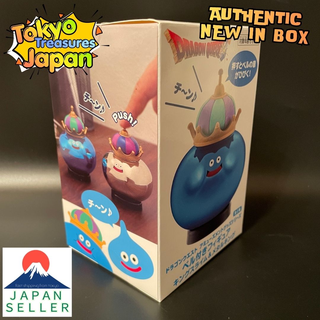 Dragon Quest AM Figure with Bell: King Slime Authentic Japanese