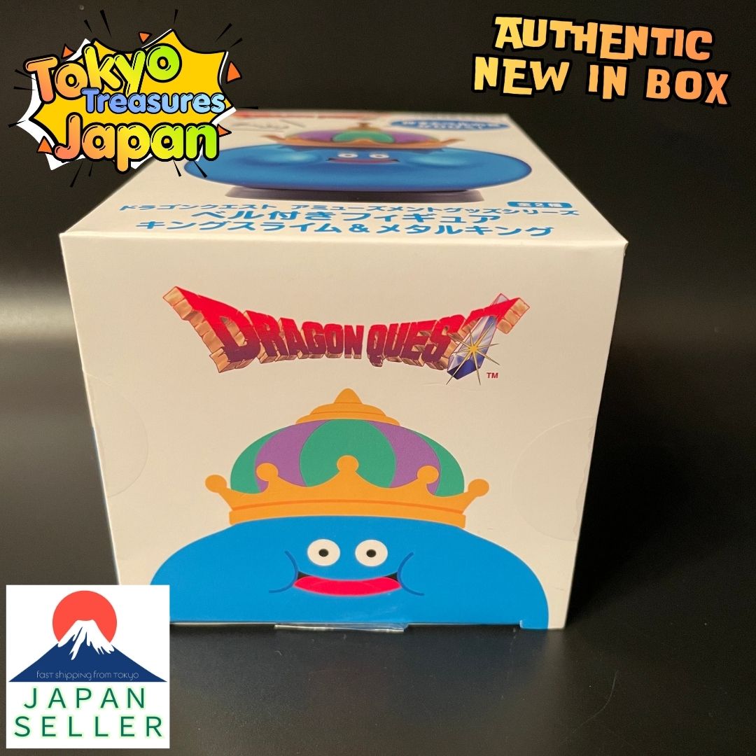 Dragon Quest AM Figure with Bell: King Slime Authentic Japanese