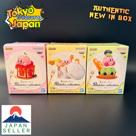 Kirby Paldolce Collection Vol. 7 (Set of 3) Authentic Japan Anime Banpresto