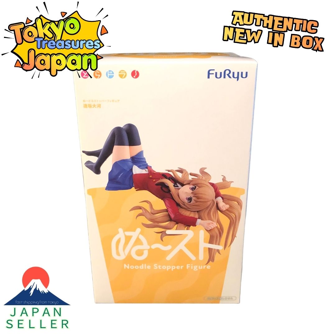Toradora! Noodle Stopper Figure: Taiga Aisaka Authentic Japanese FuRyu