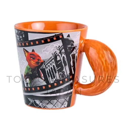 Zootopia WE LOVE YOU! -Nick Wilde- Tail Mug 4-Piece Complete Set