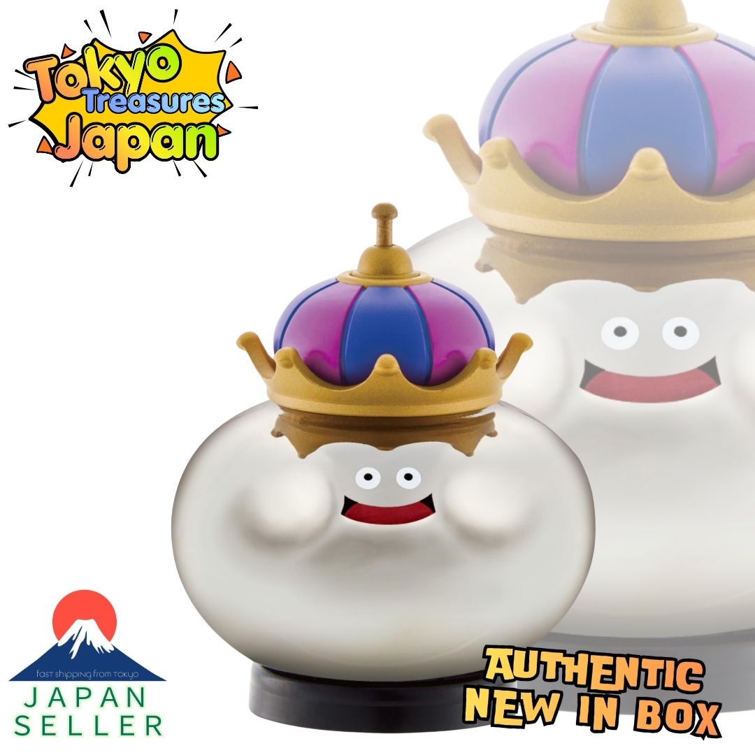 Dragon Quest AM Figure with Bell: Metal King Authentic Japanese