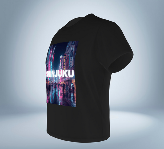 Tokyo Neon City Graphic T-Shirt Ver.2 Shinjuku Original Tokyo Treasures Japan