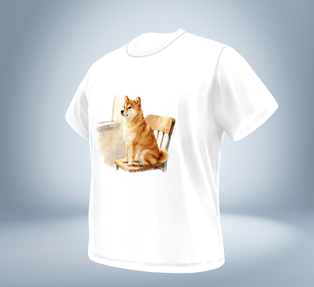 Dog Life Series Ver.1 T-Shirt（White）Tokyo Treasures Japan
