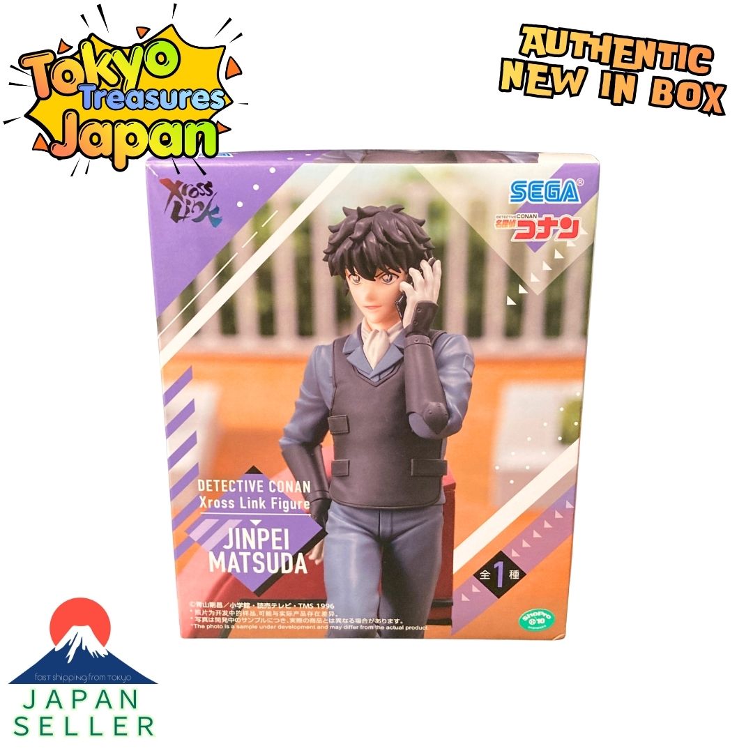 Detective Conan XrossLink Figure "Jinpei Matsuda" Sega Authentic Japan Anime