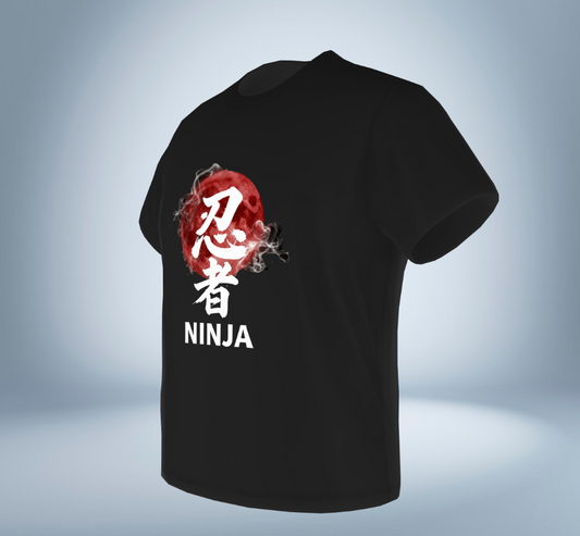 KANJI Collection – 忍者 NINJA T-Shirt（Black）Original Tokyo Treasures Japan