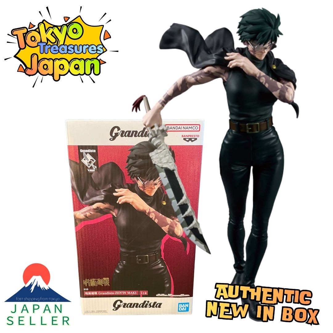 Jujutsu Kaisen Grandista - Maki Zenin Authentic Japanese Anime Banpresto