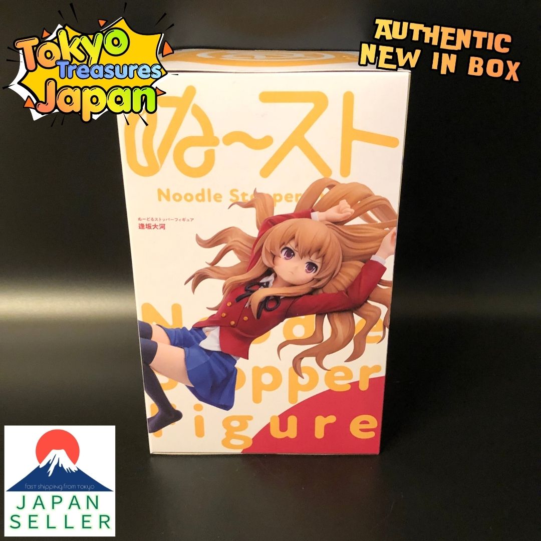 Toradora! Noodle Stopper Figure: Taiga Aisaka Authentic Japanese FuRyu