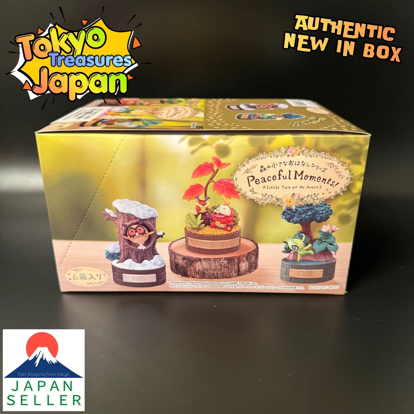 Pokémon Forest Little Stories Series Peaceful Moments! Complete Set of 6