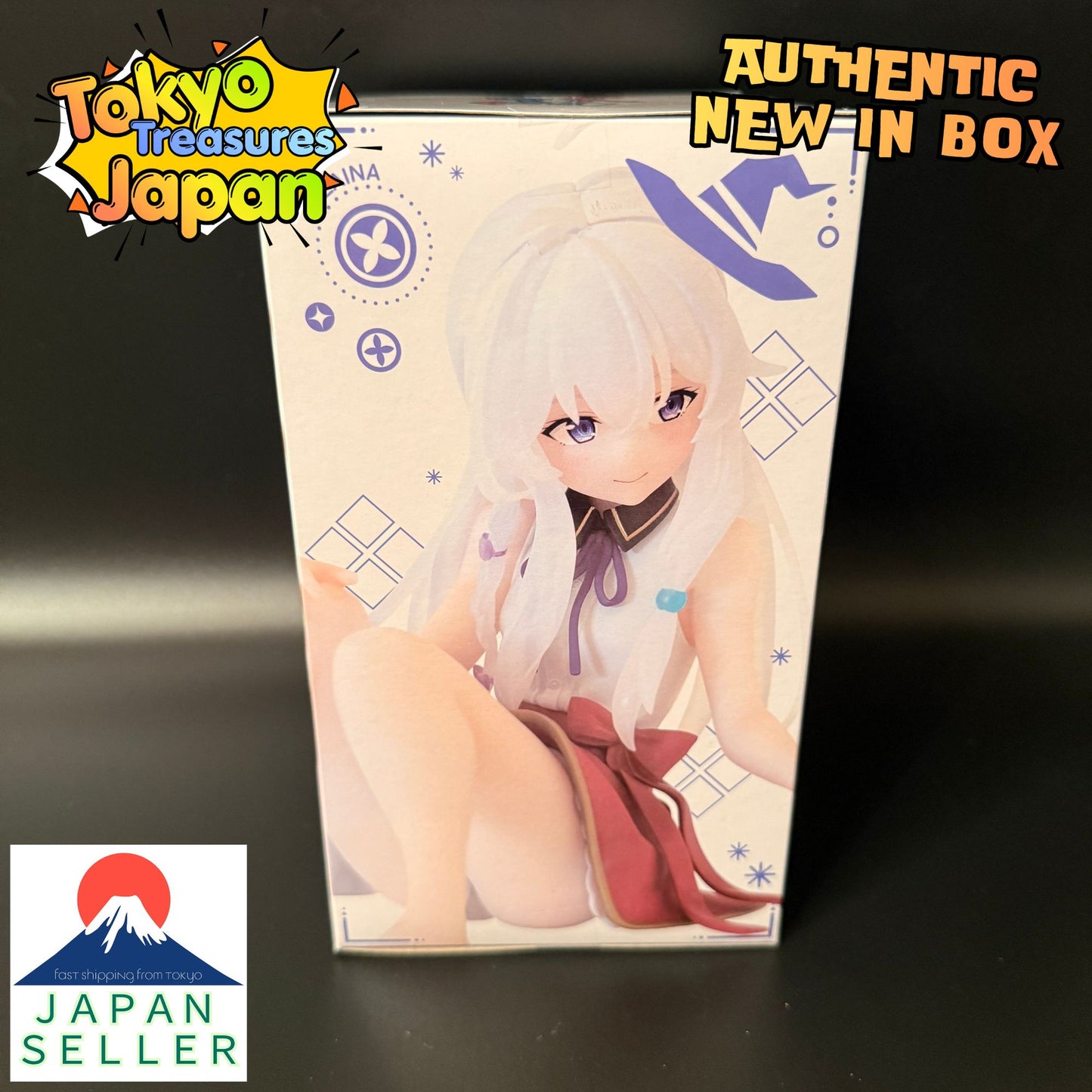 Wandering Witch: The Journey of Elaina Figu-Cube Elaina Authentic Japan