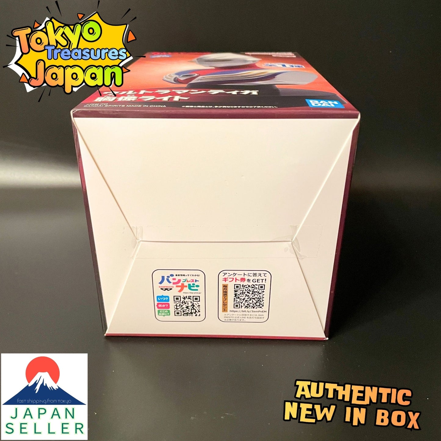 Ultraman Tiga Bust Light Figure Authentic Japanese Banpresto