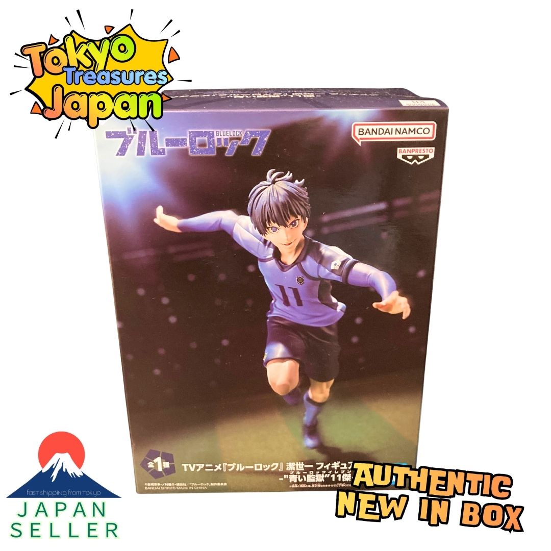 TV anime "Blue Lock" isagi yoichi figure Blue Prison 11th best Japan Banpresto