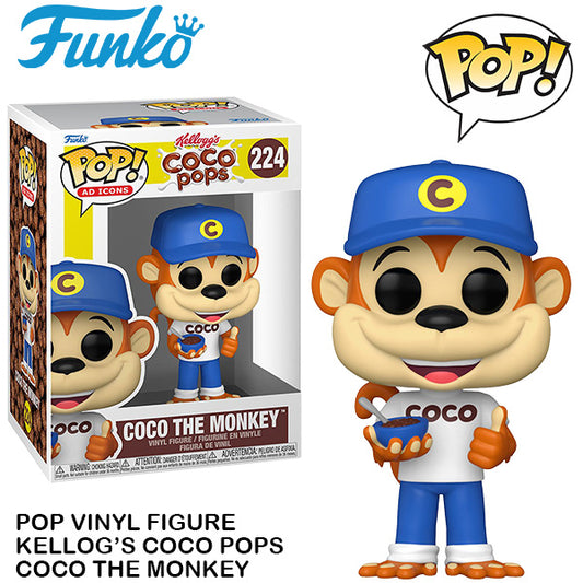 ★アメリカ直輸入★POP! AD ICONS VINYL FIGURE Kellogg's COCO POPS COCO THE MONKEY 【FUNKO】