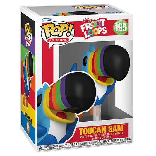 ★アメリカ直輸入★POP! AD ICONS VINYL FIGURE Kellogg's FROOT LOOPS TOUCAN SAM 【FUNKO】