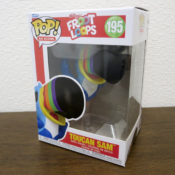 ★アメリカ直輸入★POP! AD ICONS VINYL FIGURE Kellogg's FROOT LOOPS TOUCAN SAM 【FUNKO】