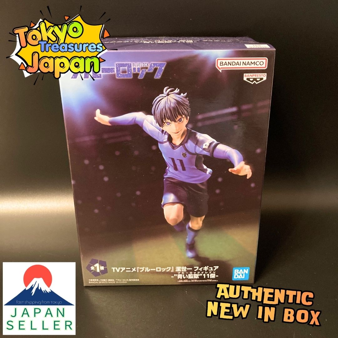 TV anime "Blue Lock" isagi yoichi figure Blue Prison 11th best Japan Banpresto